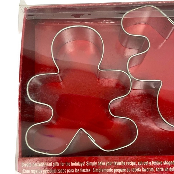 Wilton Cookie Brownie Cutters Gingerbread Man 6 Cutters - Picture 3 of 5